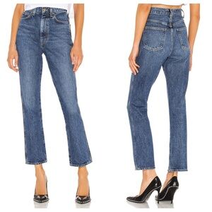 Agolde Pinch Waist High Rise Kick Jeans Placebo 26